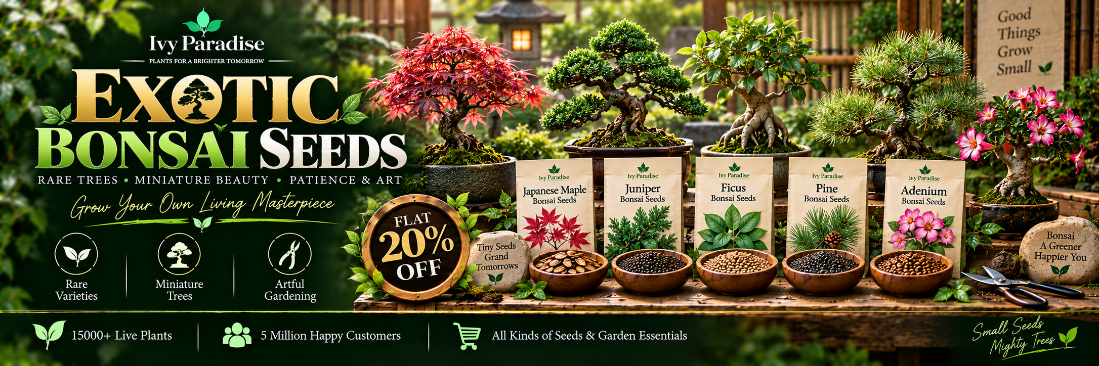 Exotic Bonsai Seeds