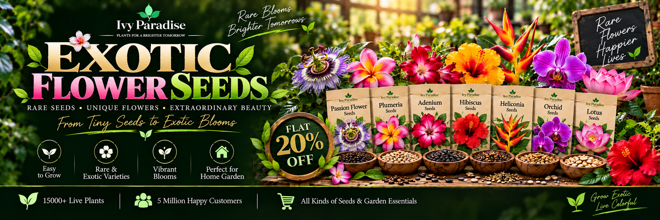 Exotic Flower Seeds