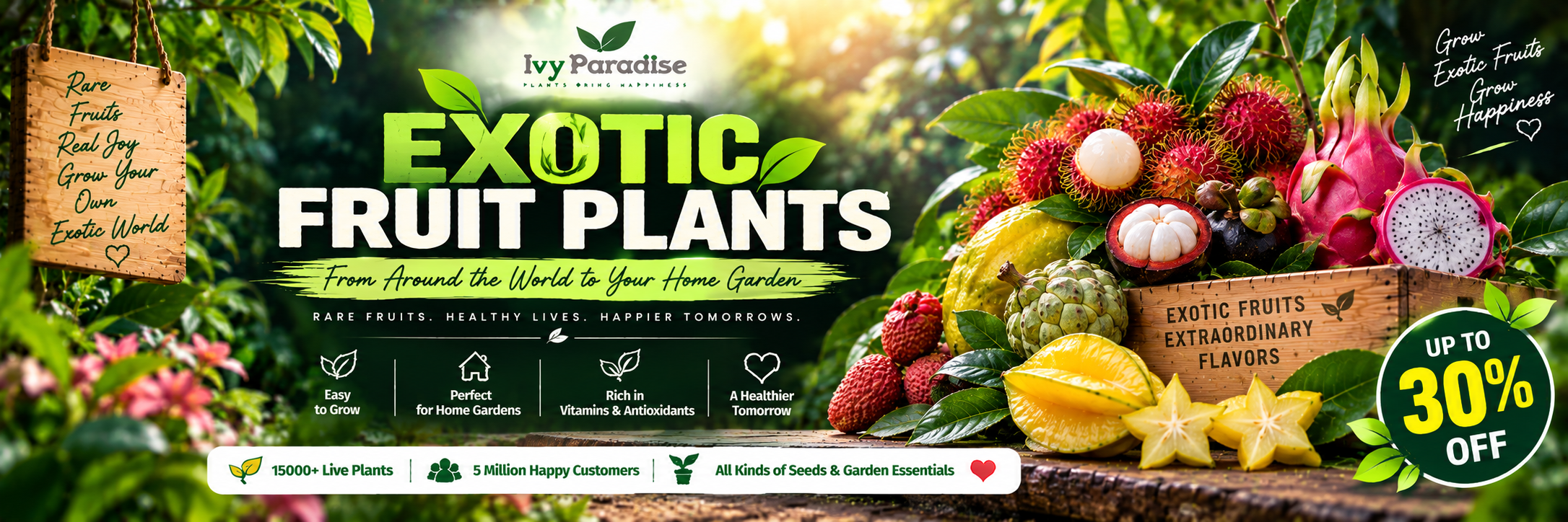 Exotic Fruit Plants