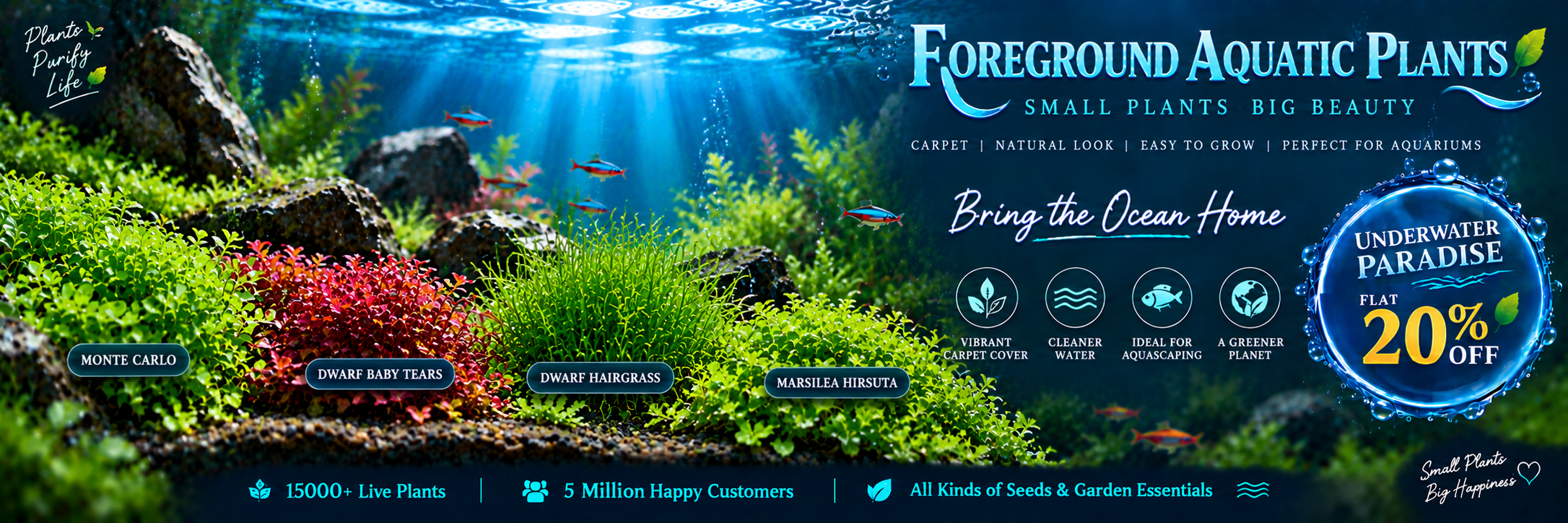Foreground Aquatic Plant